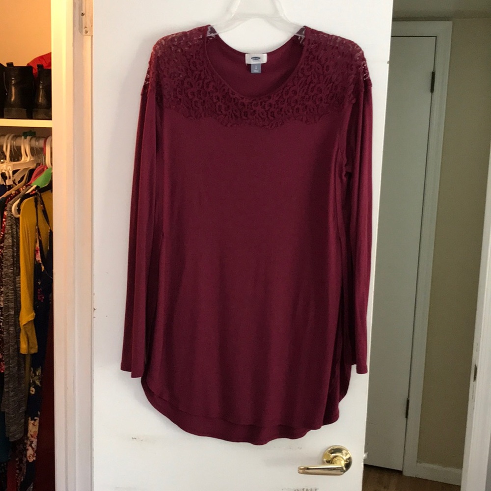 Purple blouse